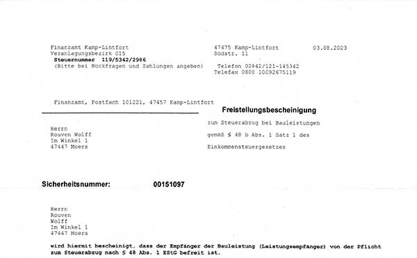 Freistellungsbescheinigung-2023